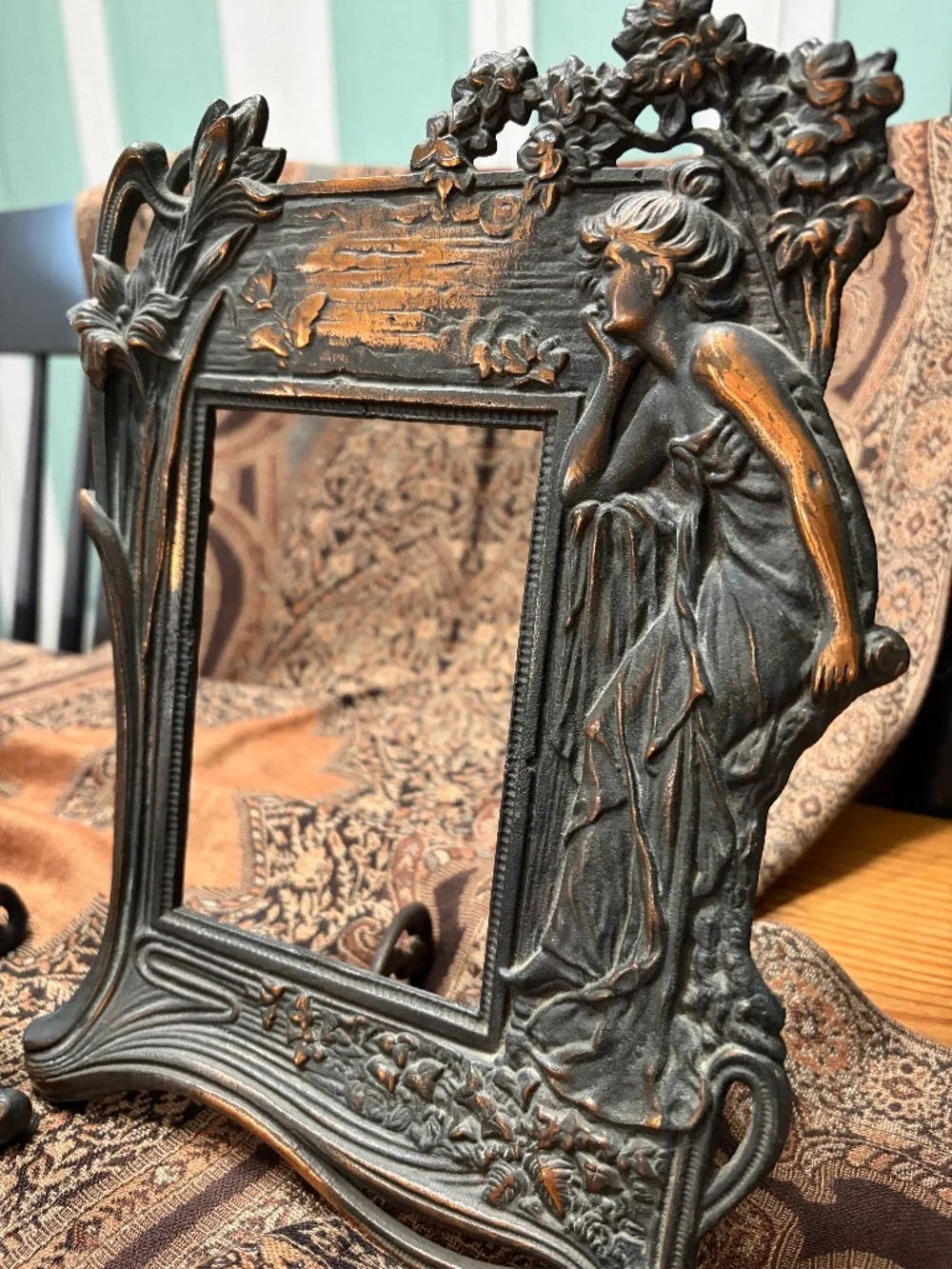 Bronze Art Nouveau Frames